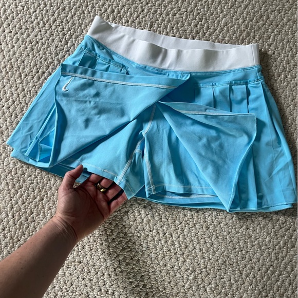 Nike Blue Tennis Skirt (never been worn) - Picture 2 of 3